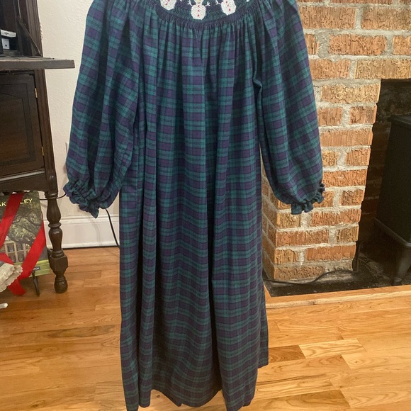 Silly Goose Girls Smocked Dress size 6X - Picture 13 of 14